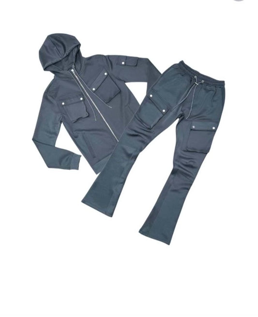 Genuine Gray Stack Suit