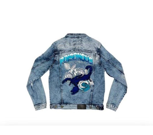 Poisonous denim jacket